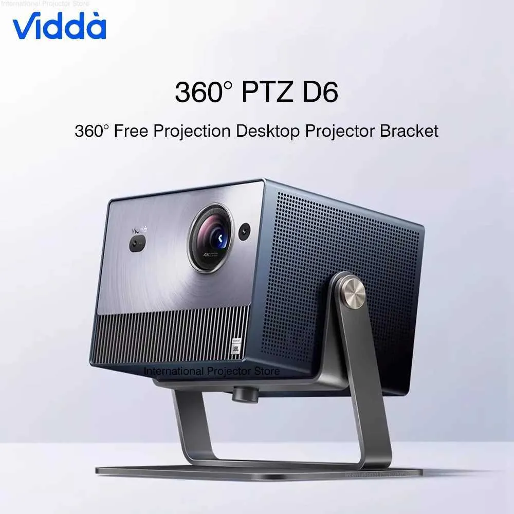 Vidda Universal Pan Tilt D6 Hisense Projector 360 Omni directional Desktop Pan Tilt Bracket for C1 Pro C1S Projector CL240820