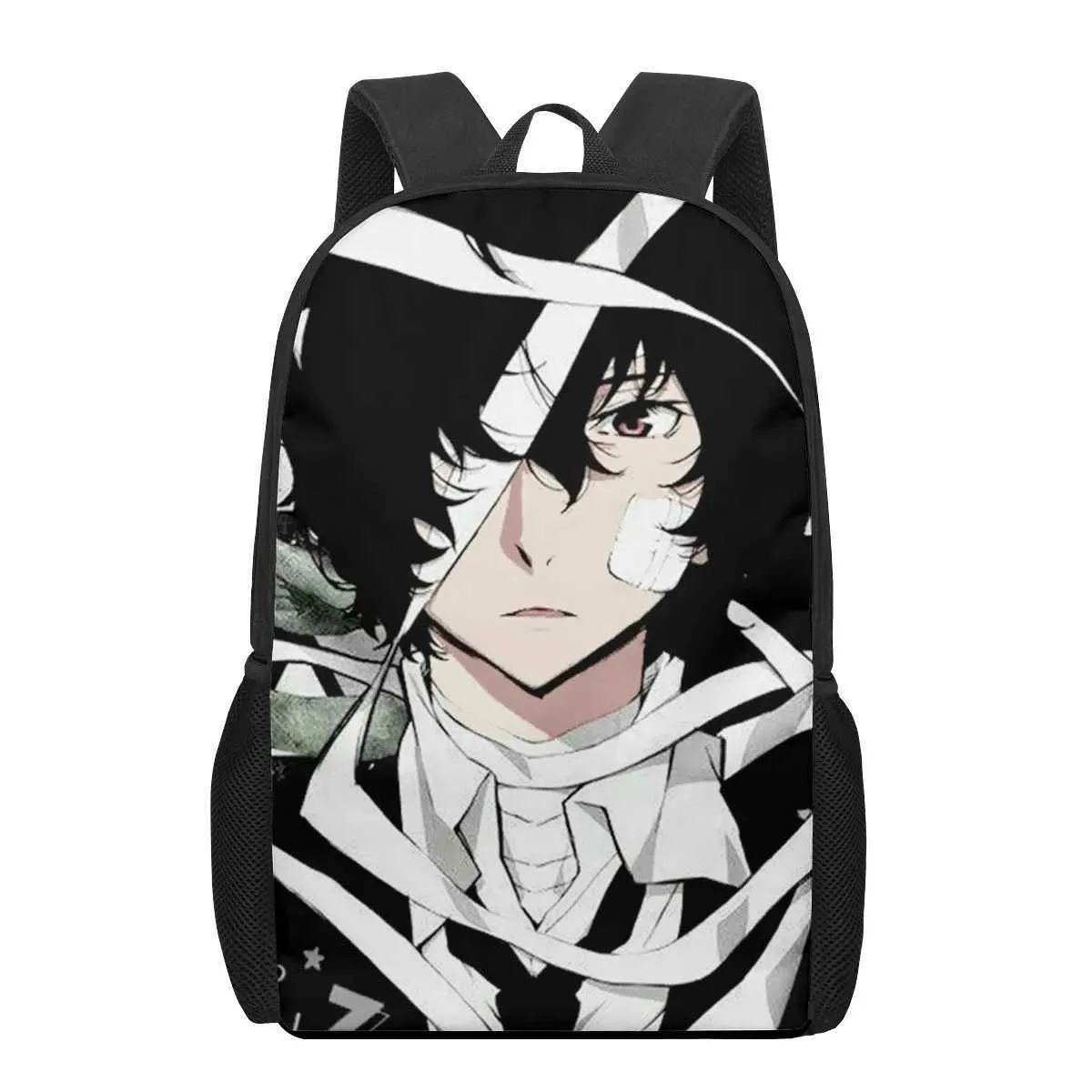 Anime Character Print Backpack Anime Manga Backpack | Unisex Laptop Rucksack - Etsy New Zealand main image 2
