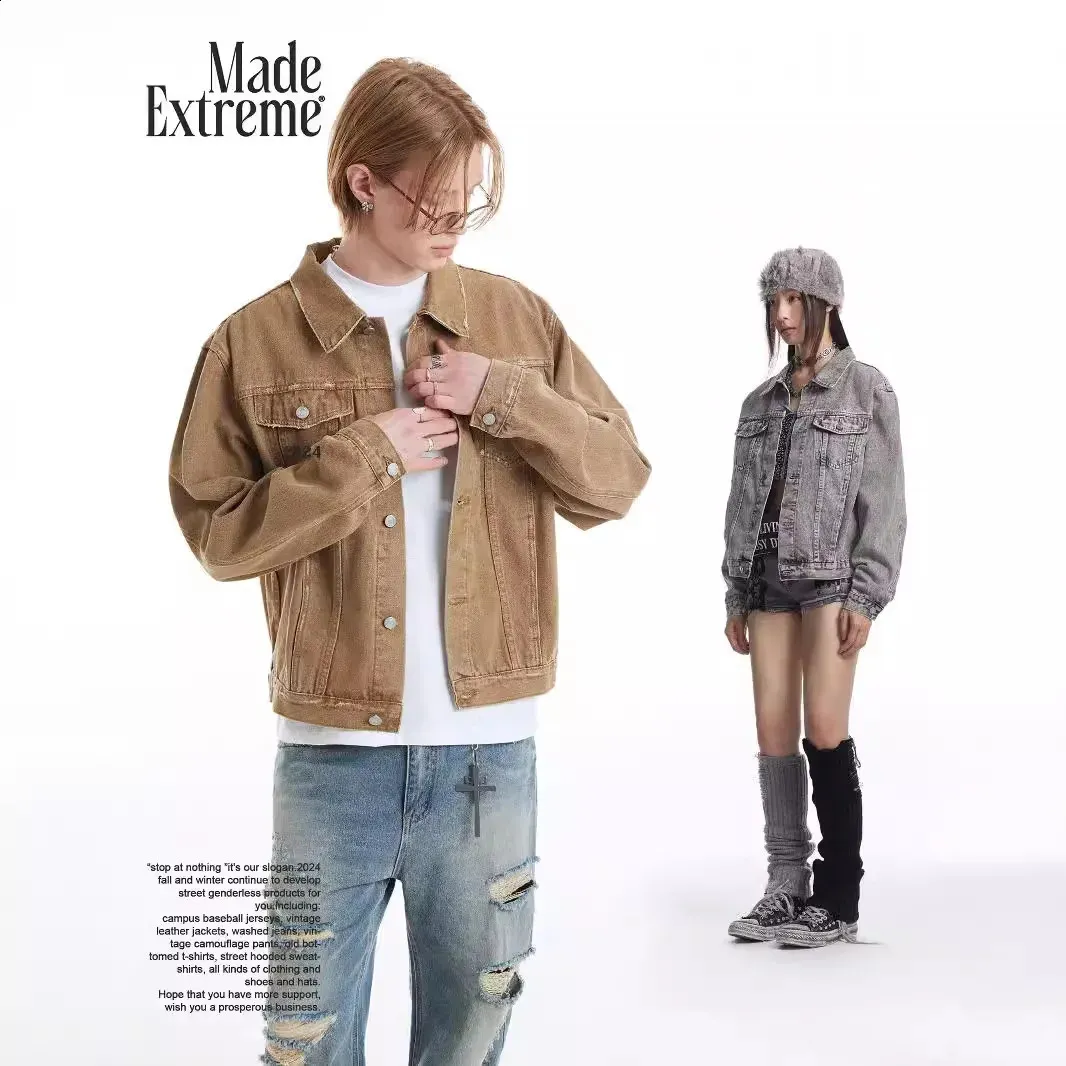 Save Big on Bulk Mens Washed Denim Jacket Vintage Black Denim Jacket: Men's  Distressed Jean Jacket, Classic Fit Streetwear Style Lightweight For Daily 