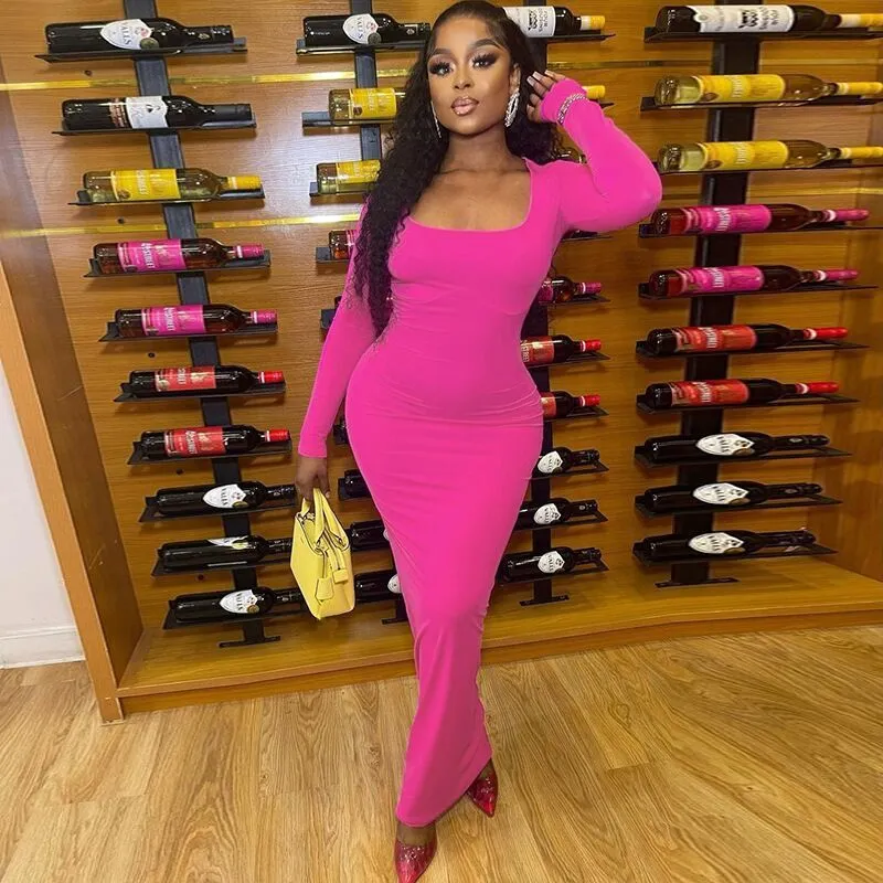 long sleeve night out dress Embellished Long Sleeve Mini Dress in Black - 6 / Regular main image 1