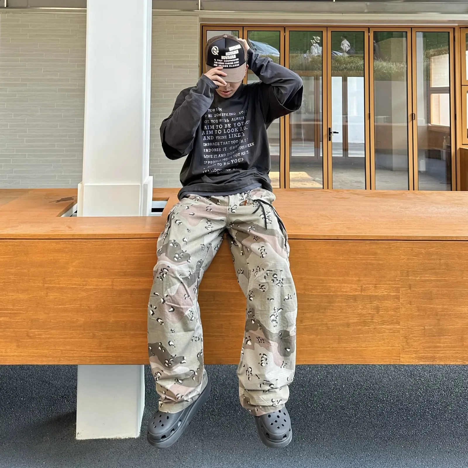 Camouflage Workwear Pants: Japanese Streetwear Style - Shop