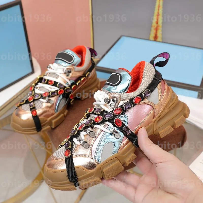 Bulk Designer Flashtrek Sneakers Shoes SEGA Green Removable Flashtreks Crystal Trainers Metalic Ivory Men Women Casual Spike Pink Orange Blue Black Womens B5L4 From Obito1936 58.13 DHgate.Com