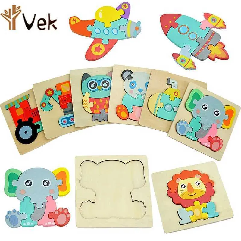 Y240820 Montessori 3D Wooden Puzzle Toys Early... From Early_spring1 ...