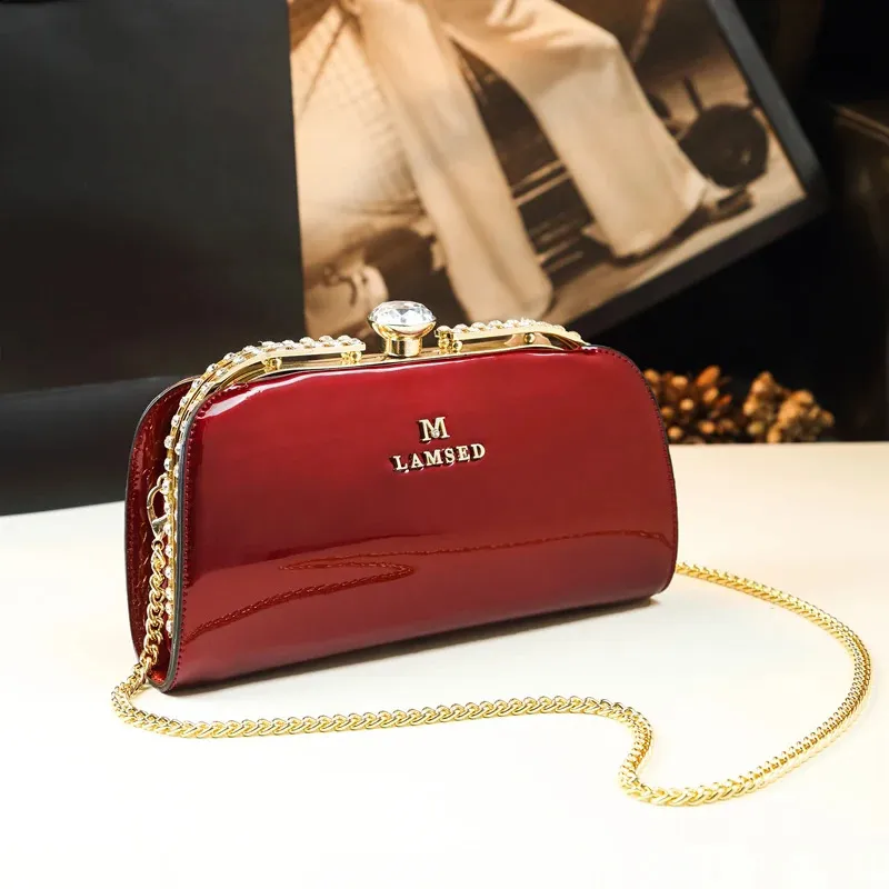 3 Genuine Leather Womens Handbags Dias Small Crossbody Dinner Dress Clutch Purses  Evening Bag Shoulder Messenger Bags 240820 4 From Dh2931047, $57.4 |  DHgate.Com