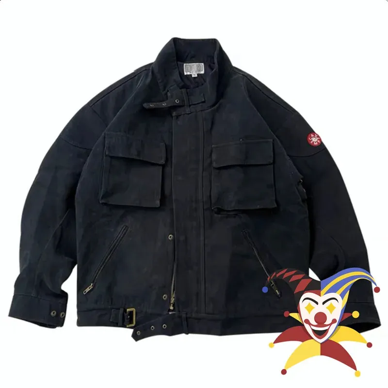 CAVEMPT CE Vintage Denim denim jacket for Men and Women - CREW  