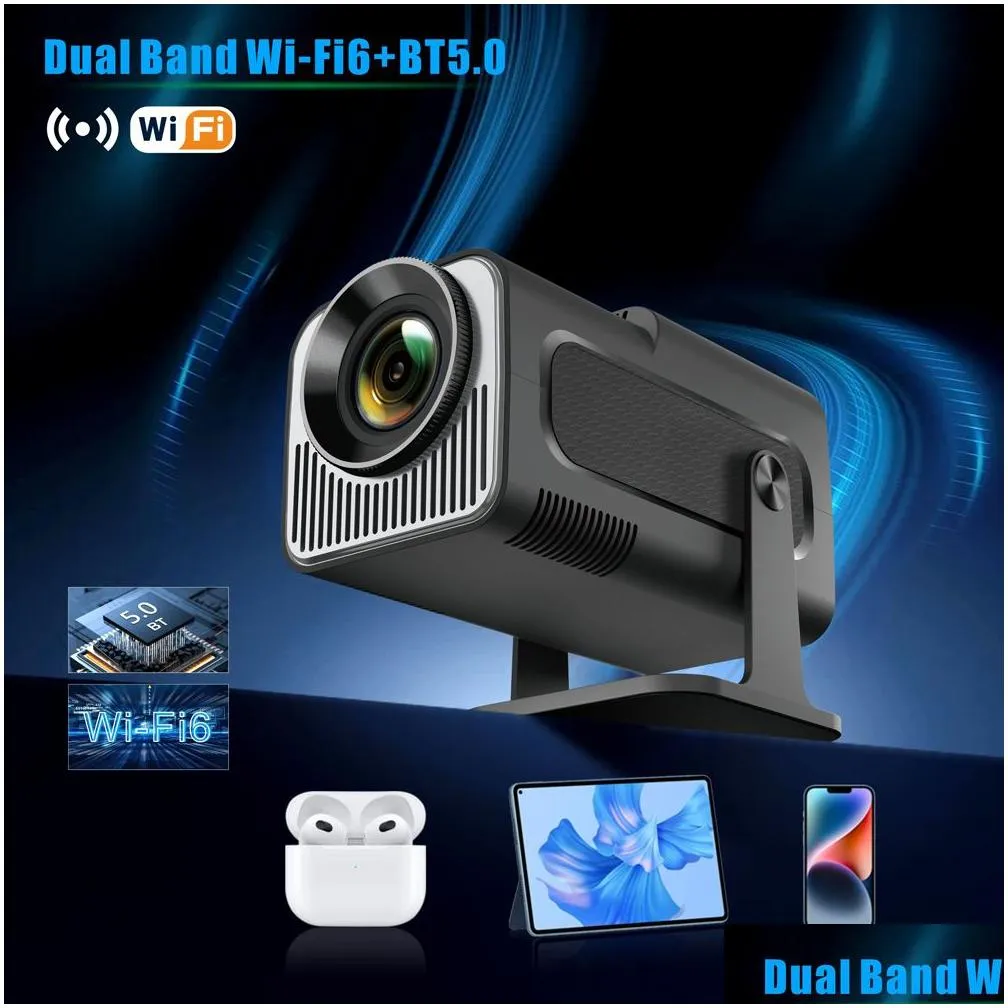 Mini Projecteur Android 11, 4K Videoprojecteur avec 120 ANSI