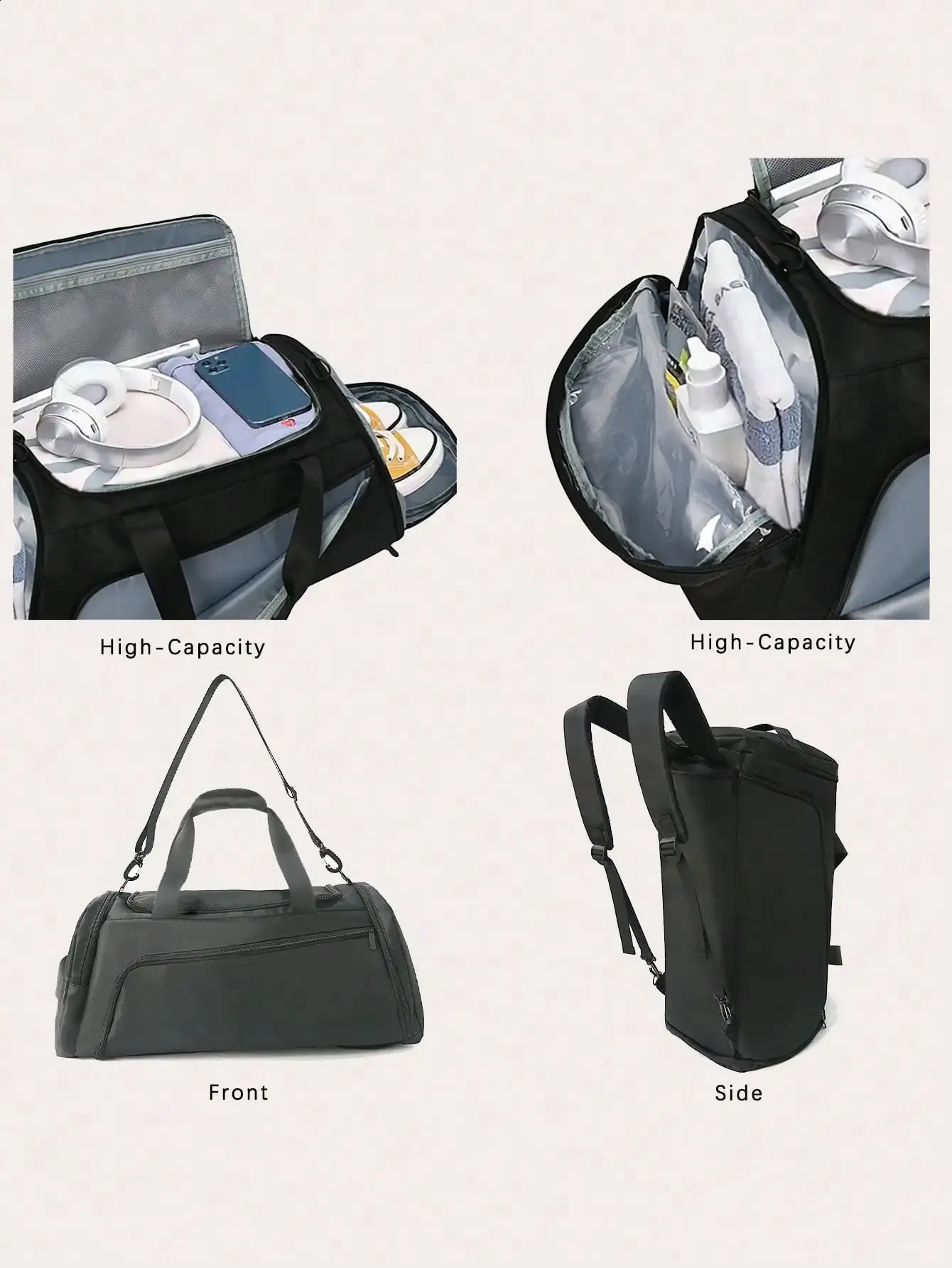 Duffle Bag Best Gym To Work Backpack Sports Duffle Bag, Large