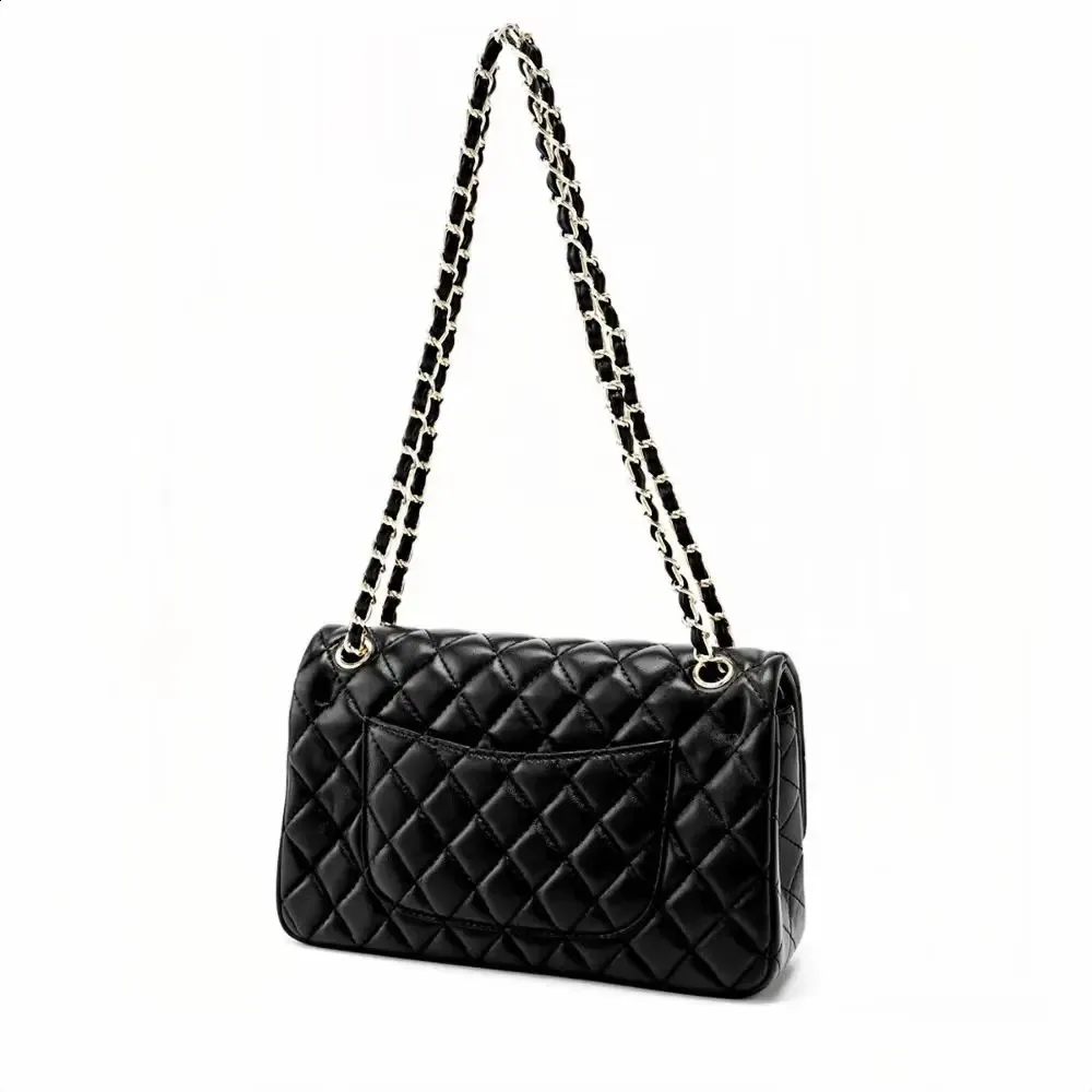 Womens Large Capacity Chain Shoulder Bag - Classic Crossbody Womens Large Capacity Chain Shoulder Bag - Classic Crossbody