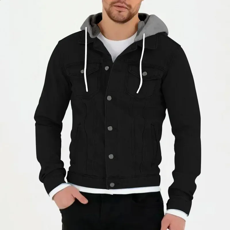 BLACKBLONDのBBD Vintage Clash Hooded Denim Zip-Up Jacket