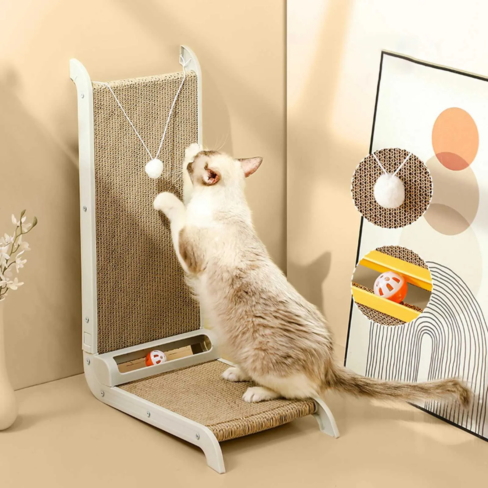 Cardboard Great Wall Rat Playpen Cardboard Cat Scratcher L