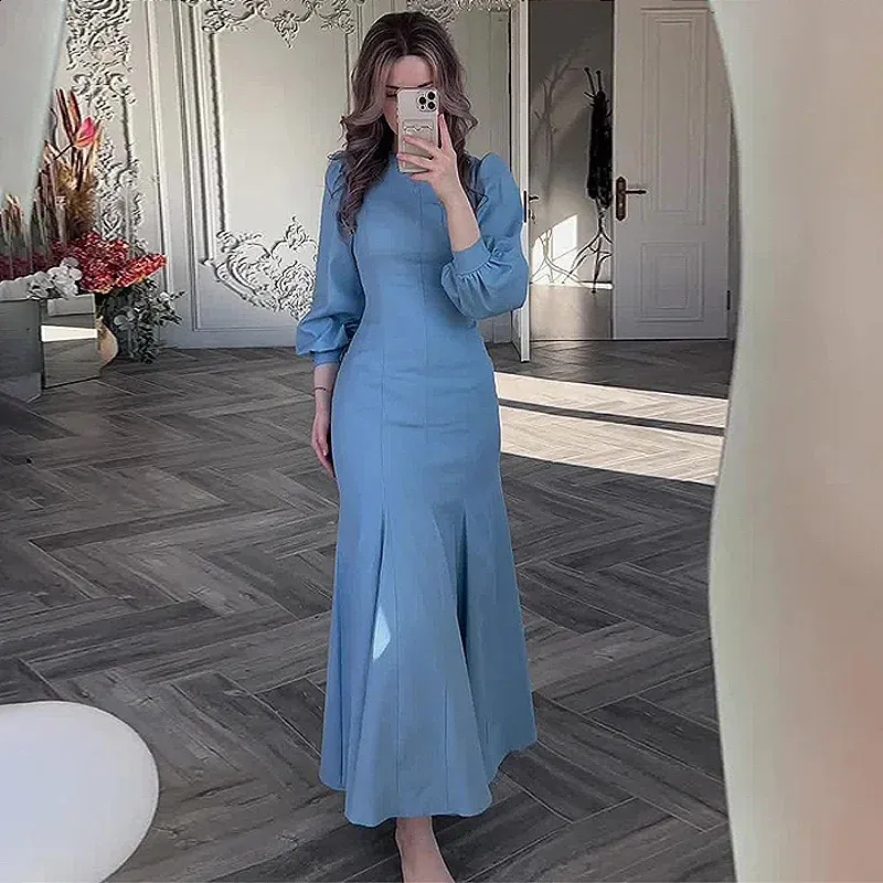 Mermaid Style Midi Dress Women Floor-Length Short Sleeve Polyester Spring  Wedding Party from Dhgate Urban Sexy Dresses - price 47.24