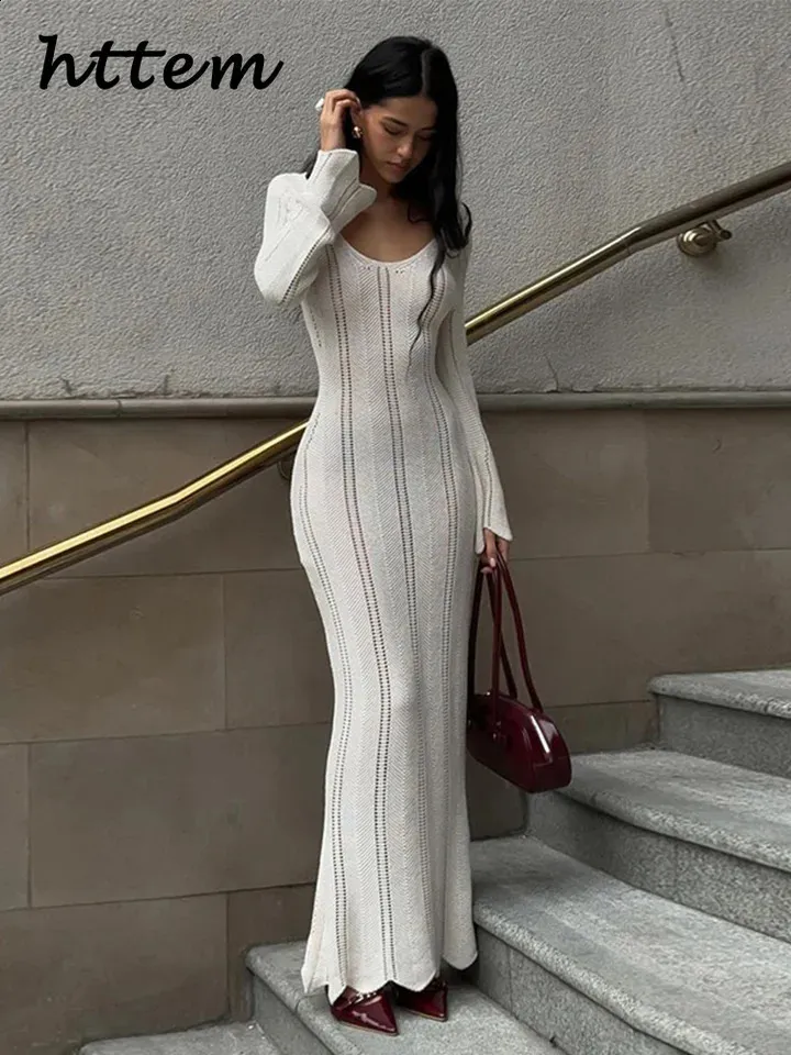 fitted lace wedding dress Cable Knit Flare Sweater Dress Medium