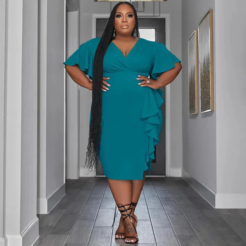 green emerald velvet dress Idia Plus Size Evening in Orchid