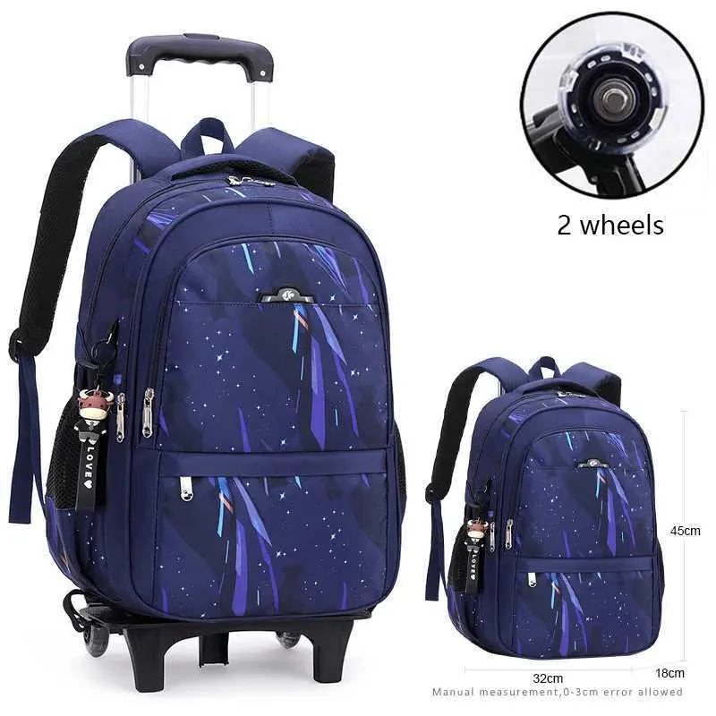 Children Rolling Backpack with Trolley Wheels for School and Travel, 7.1 in  Wide, 1.65 lb from Dhgate Backpacks - price 38.51