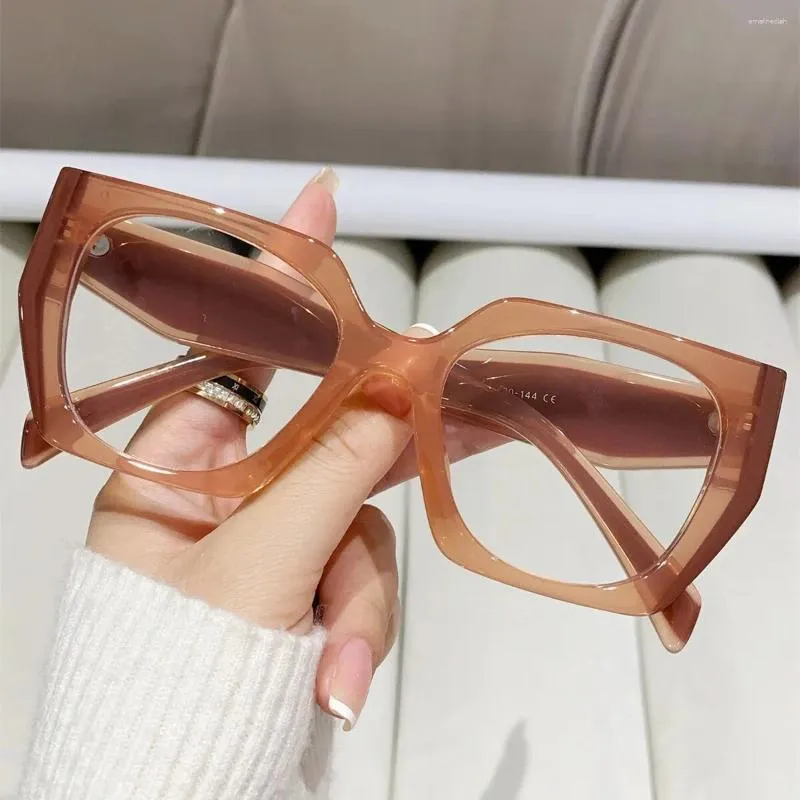 Pop Of Color Oversized unisex anti-reflective color block sunglassess LOSREYES Kids Candy Collection Sunglasses Lightweight  main image 4