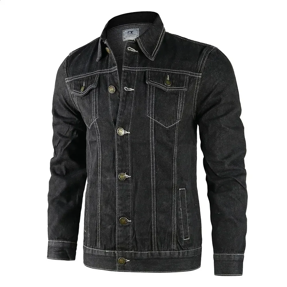 DHgate.com:Premium Cotton Denim Jacket: Casual Slim Fit Mens DHgate.com:Premium Cotton Denim Jacket: Casual Slim Fit Mens