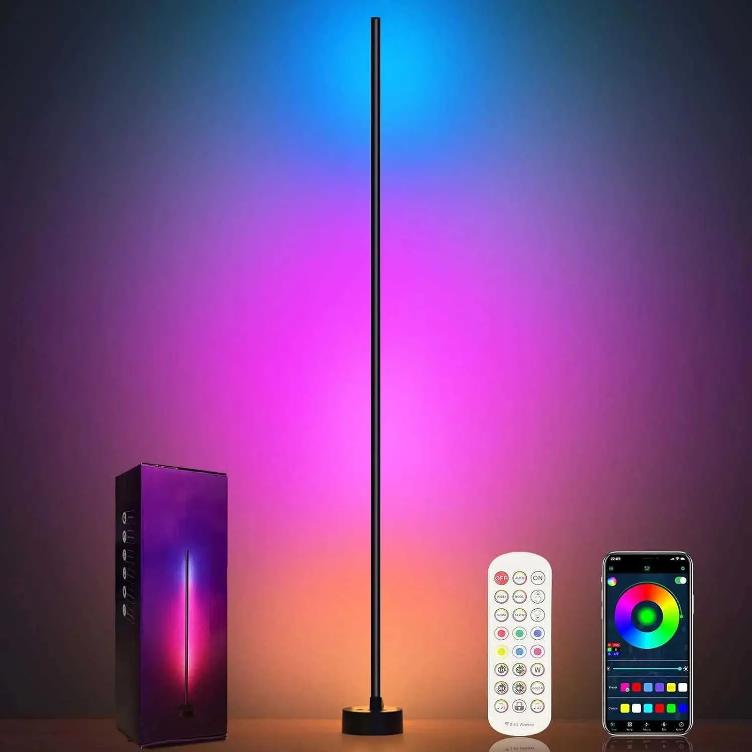 Smart led floor lamp new arrivals