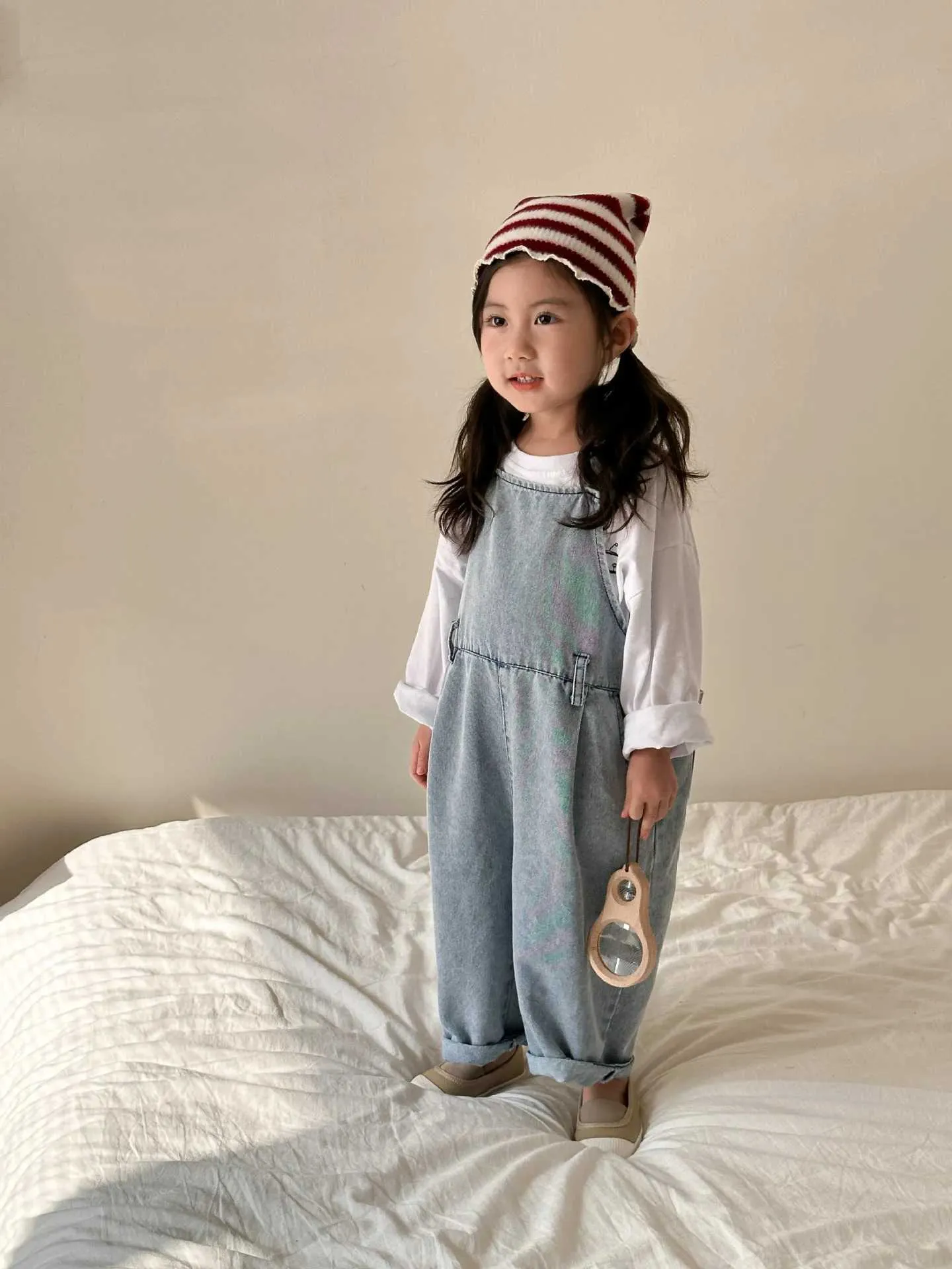 ♡bebe♡　0617 Baby Smocked Romper: Velvet Boutique Jumpsuit for Infant