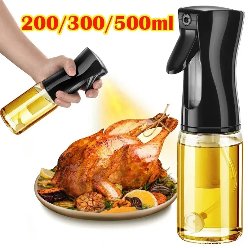 Ölsprühflasche: 200/300/500 ml Küchenzerstäuber für gesundes Kochen, Luftbraten und Salatdressing