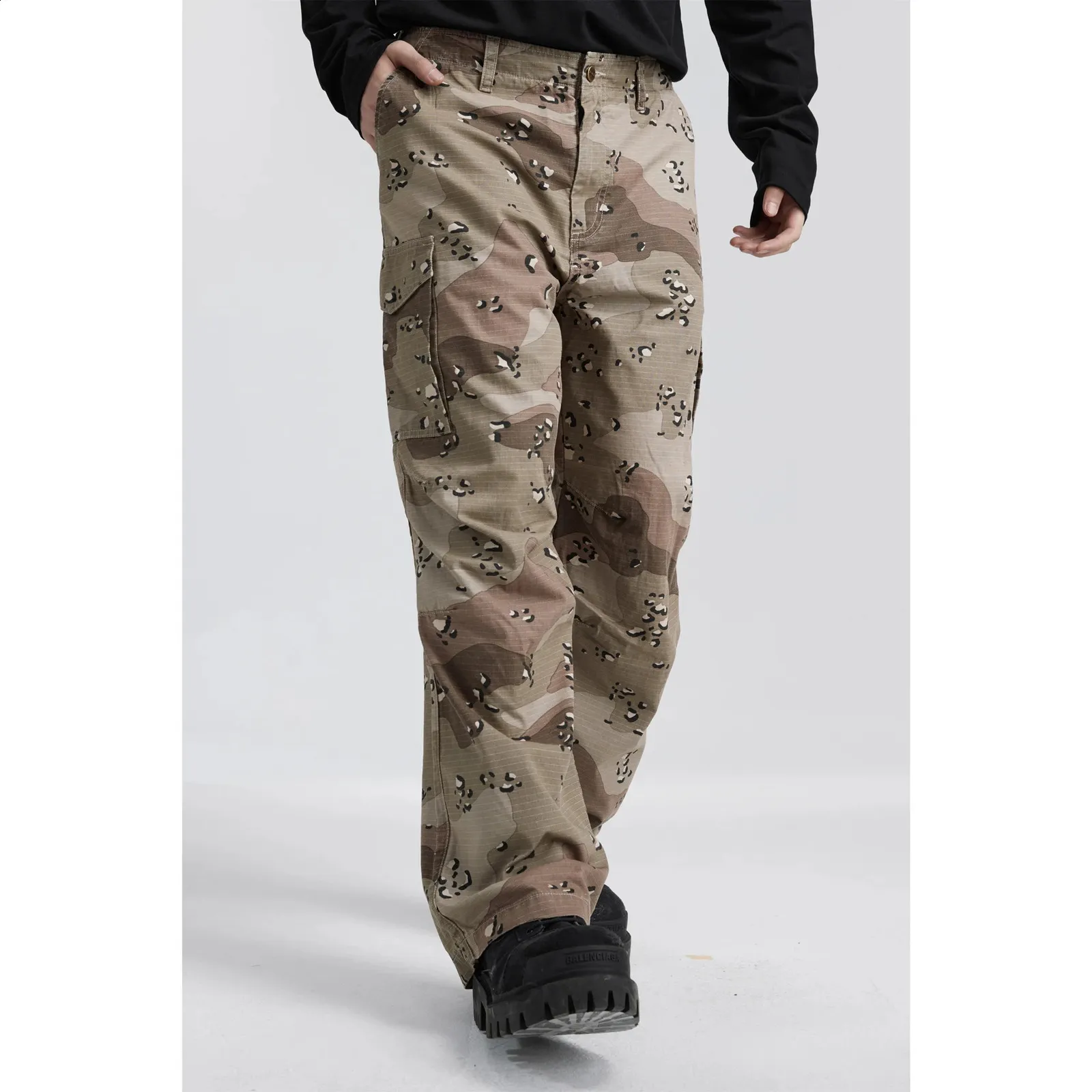 【未使用】DESEAT CAMOUFLAGE PATTERN TROUSERS 未使用】DESEAT CAMOUFLAGE PATTERN TROUSERS CAMO HQ Russian