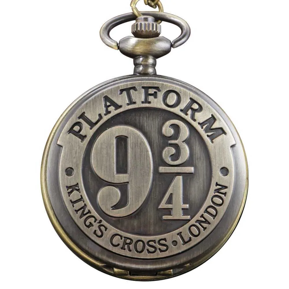 Retro Bronze Digital Puzzle Picador London Pocket Watch Pendant Unisex Quartz Necklace For Students Perfect Gift W240820 From Swallow house 7.94 DHgate.Com