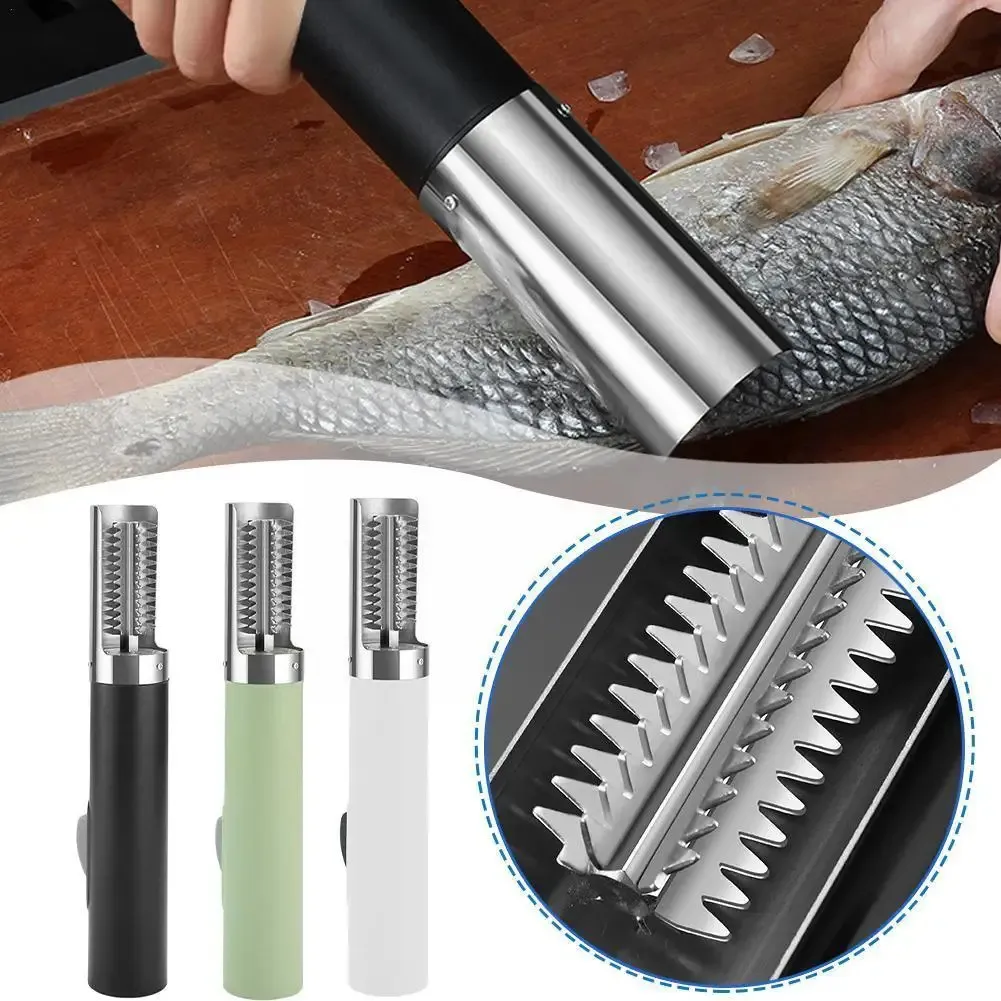 Electric Fish Scale Remover Effortless Seafood Prep, USB