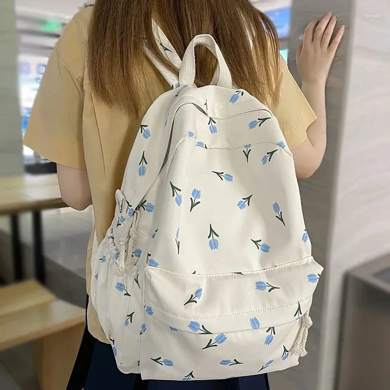 Floral Travel Backpack Trendy School Bags For Stylish Women On The Go From Hisweet 12.47 DHgate.Com