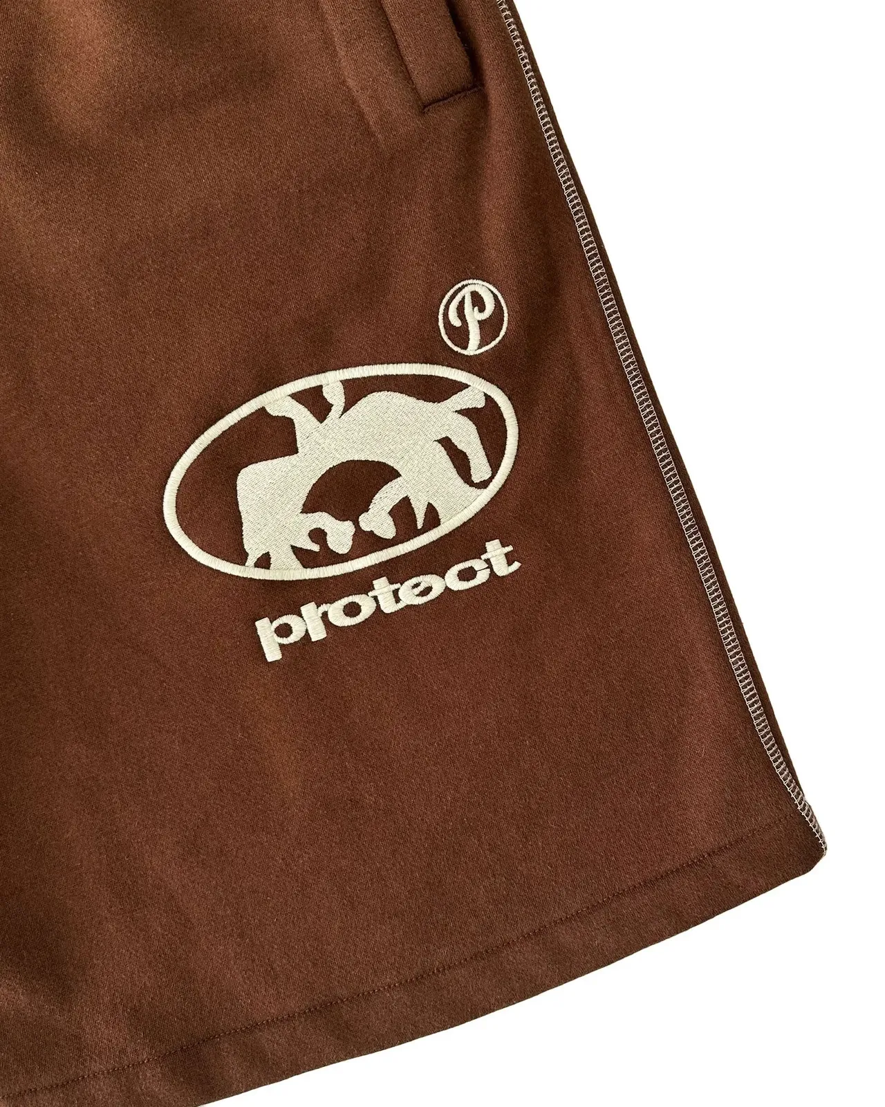 Embroidered Graphic Sweatpant Shorts: Mens & Womens Y2K