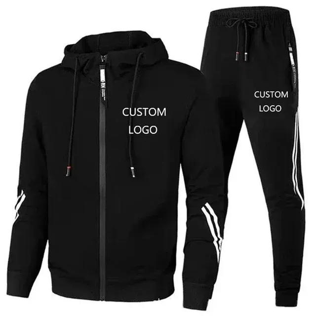 Mens Streetwear Personalised Tracksuit With Costom Logo Mens Streetwear Personalised Tracksuit With Costom Logo