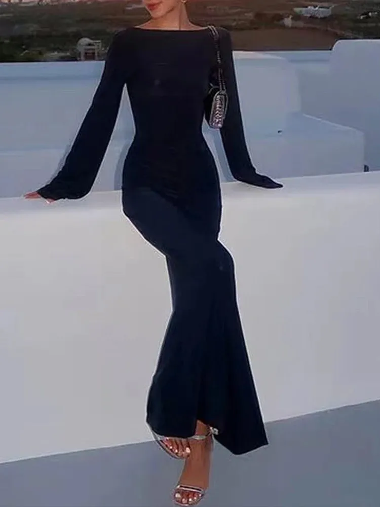 slim fit dress slacks Asymmetric Beads Appliques Prom Dresses Alluring Open Back Fit and Fla