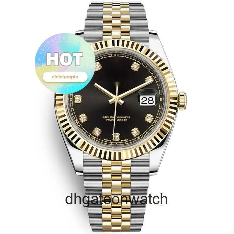 Premium Mens Automatic Watch High-Quality Replica, Black Dial