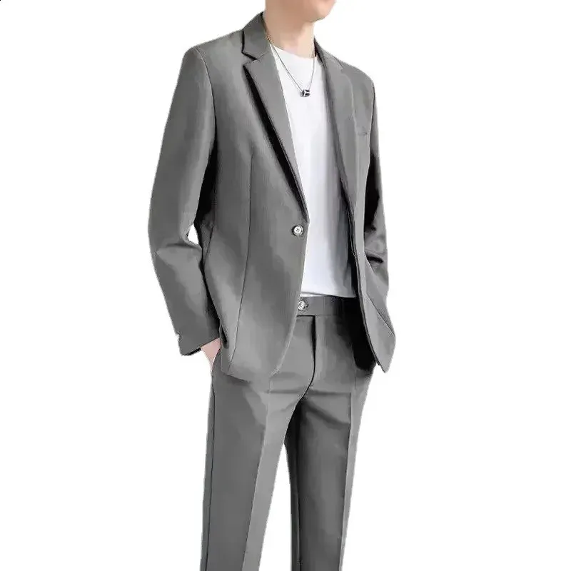 Veste Costume Sport Homme - Coupe Ajustée - Unie - Daily Wear - Taille M à XXXXXXXL - Pour Travail, Sortie, Décontracté - 5