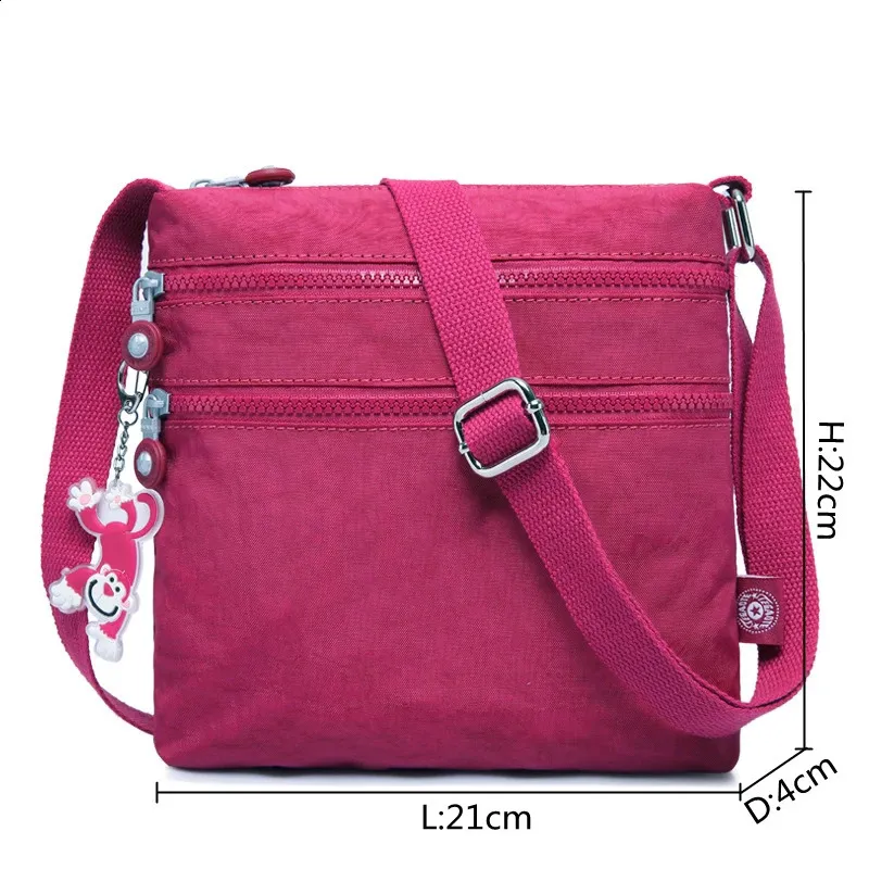 ショルダーバッグ・ポシェット V73 Women Messenger Bags 73BS8BS04EDITHRUBINO Red TEGAOTE High Quality Summer Shoulder Messenger duffle bag