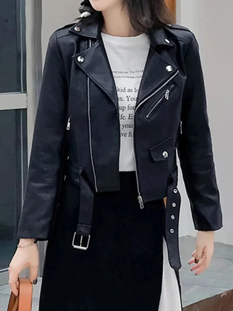 DHgate.com:Ultra-Thin White Faux Leather Jacket: Elegant Cut