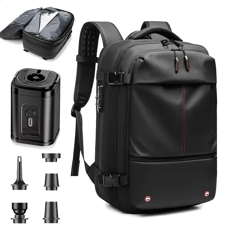 Mens Travel Vacuum Compression Backpack With Electric... From Bitystore ...
