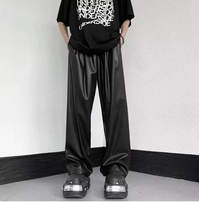 パンツ Used Wide Slacks Studs Baggy Black 33687920_hi?h=512