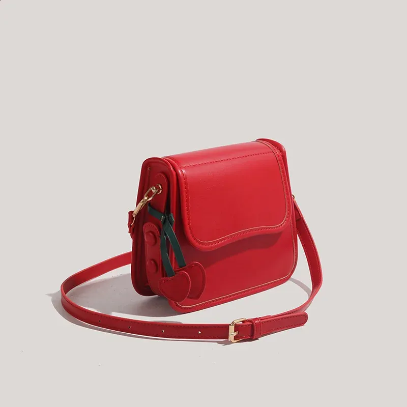 ショルダーバッグ・ポシェット Ruby Stud Shoulder Bag Red DHgate.com:Retro Red Crossbody Bag: Lightweight, Magnetic