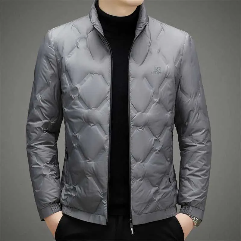 Mens slim fit puffer jacket online