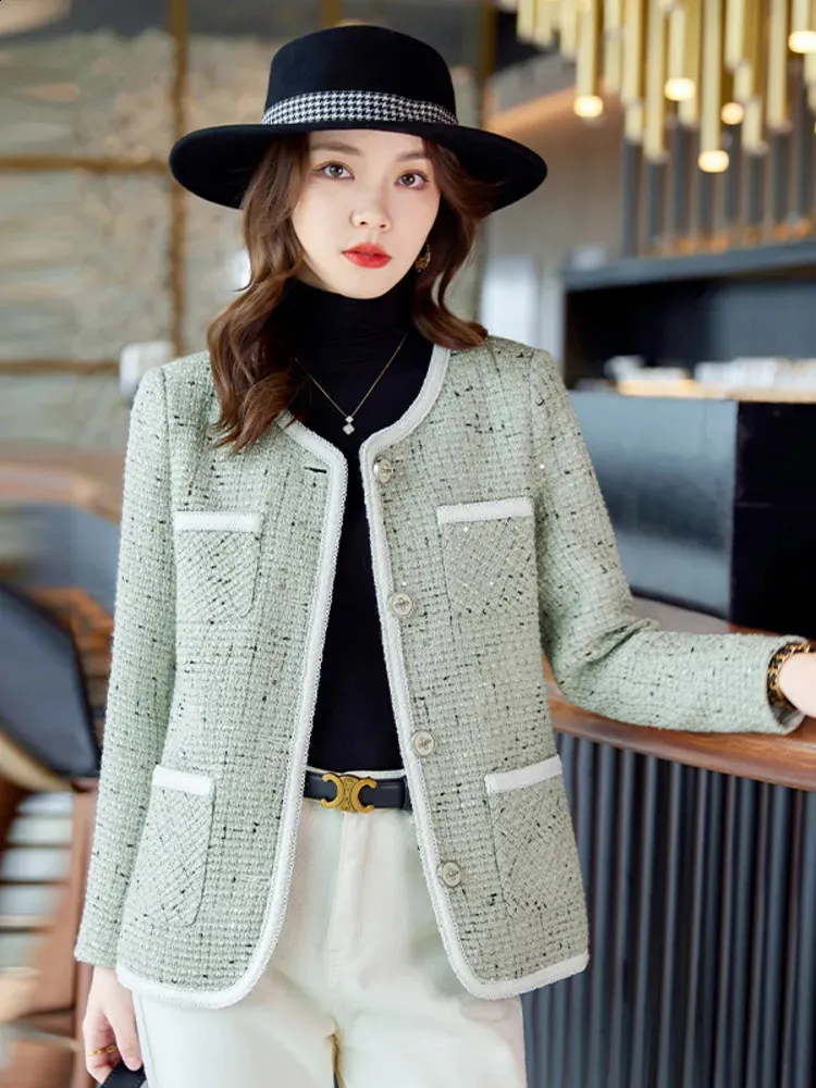 ELBORN TWEED SUIT BLAZER JACKET 36 韓国人気 ELBORN TWEED SUIT BLAZER JACKET 36 韓国人気