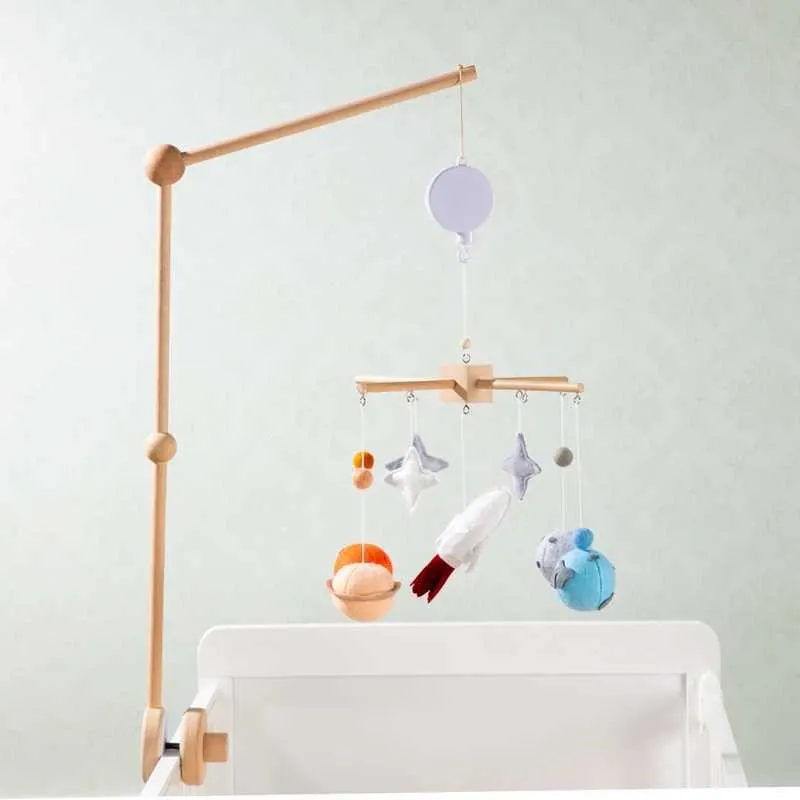 Planet Rattles Musical Mobile Rattles : Space Planet Crib Toys for Infants 0-12 Months ...