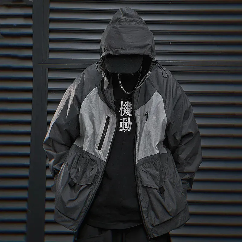 Techwear Summer Jacket with Hood: Lightweight, Quick Dry Sun