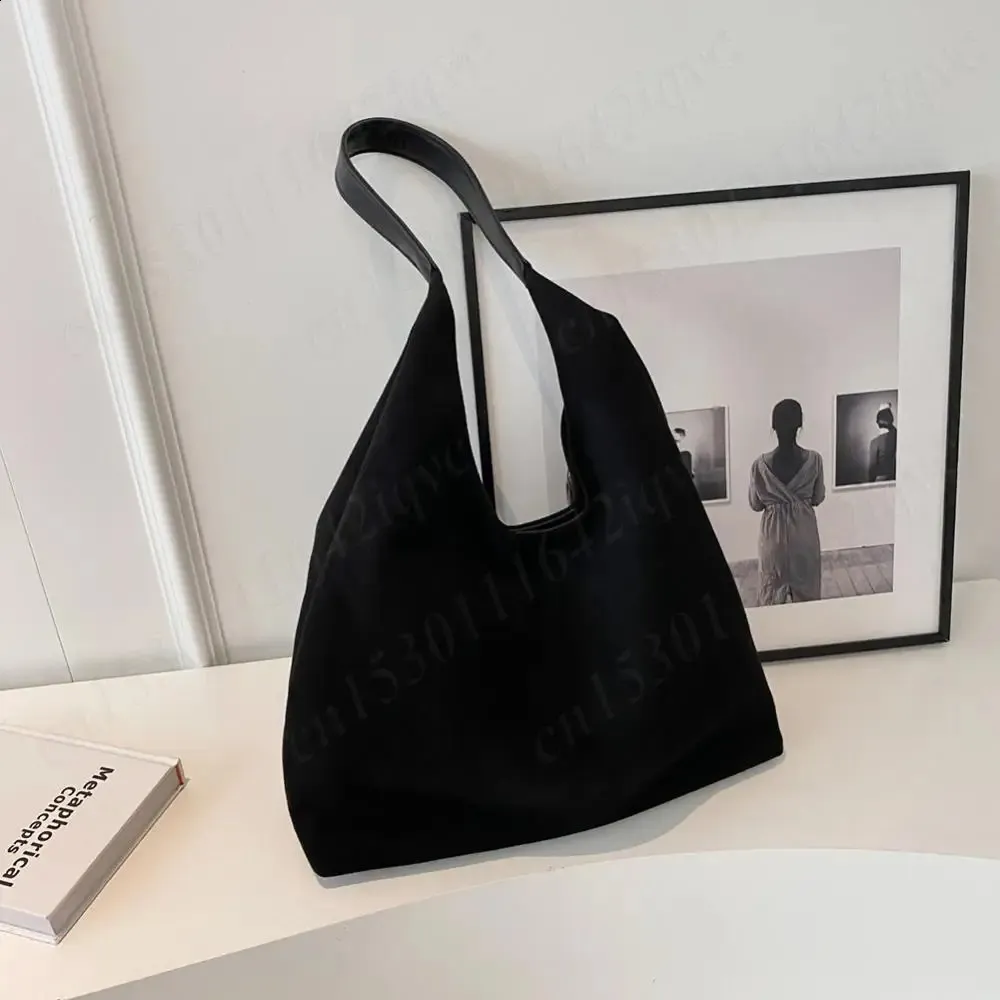 high class tote bag／suede black Amazon.com: Tote Bag for Women, Soft Suede Satchels Bag