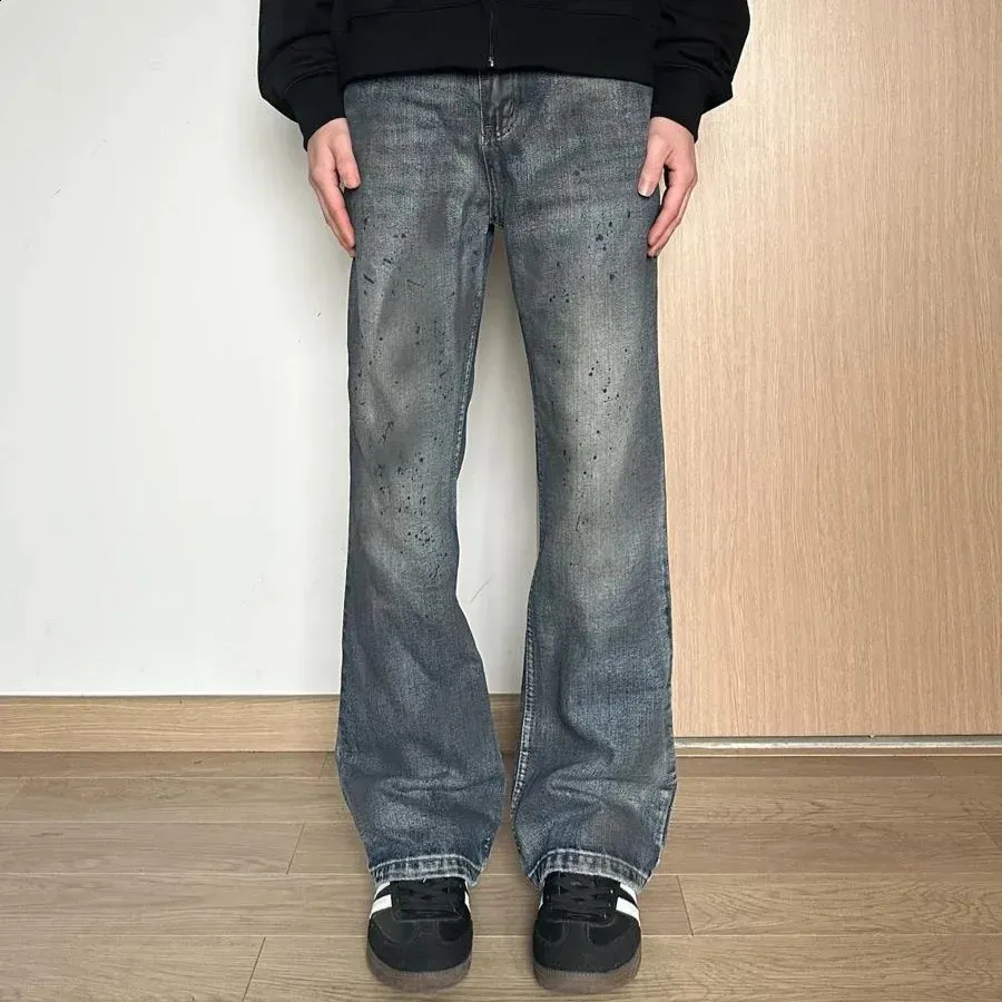 Gucci Hombre Pantalones Sucios Gucci Jeans De Pierna Recta