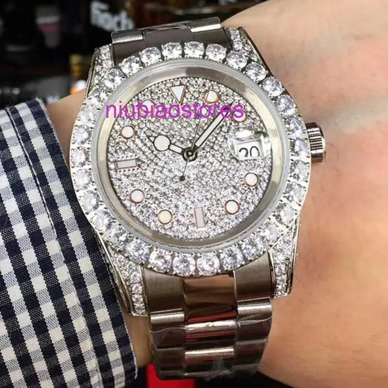 Designer Diamond Watches Automatic Watch Mechanical Movement Men Wristwatch 40mm Stainless Steel 904l Waterproof Bracelet Business Wrist