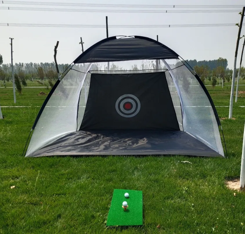 Golf Hitting Cage Foldable Practice Net For Indoor/Outdoor Use, 1M, 2M ...