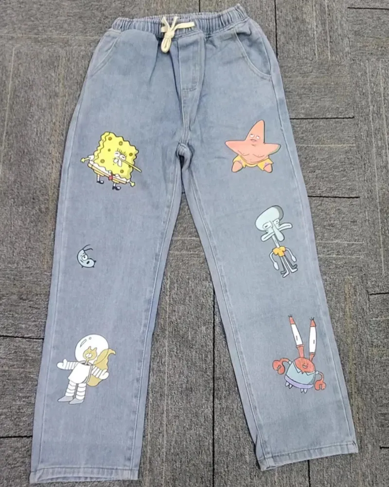 国内で当店のみ CFIERCE - CARTOON LOOSE JEANS CARTOON LOOSE JEANS – CFierce