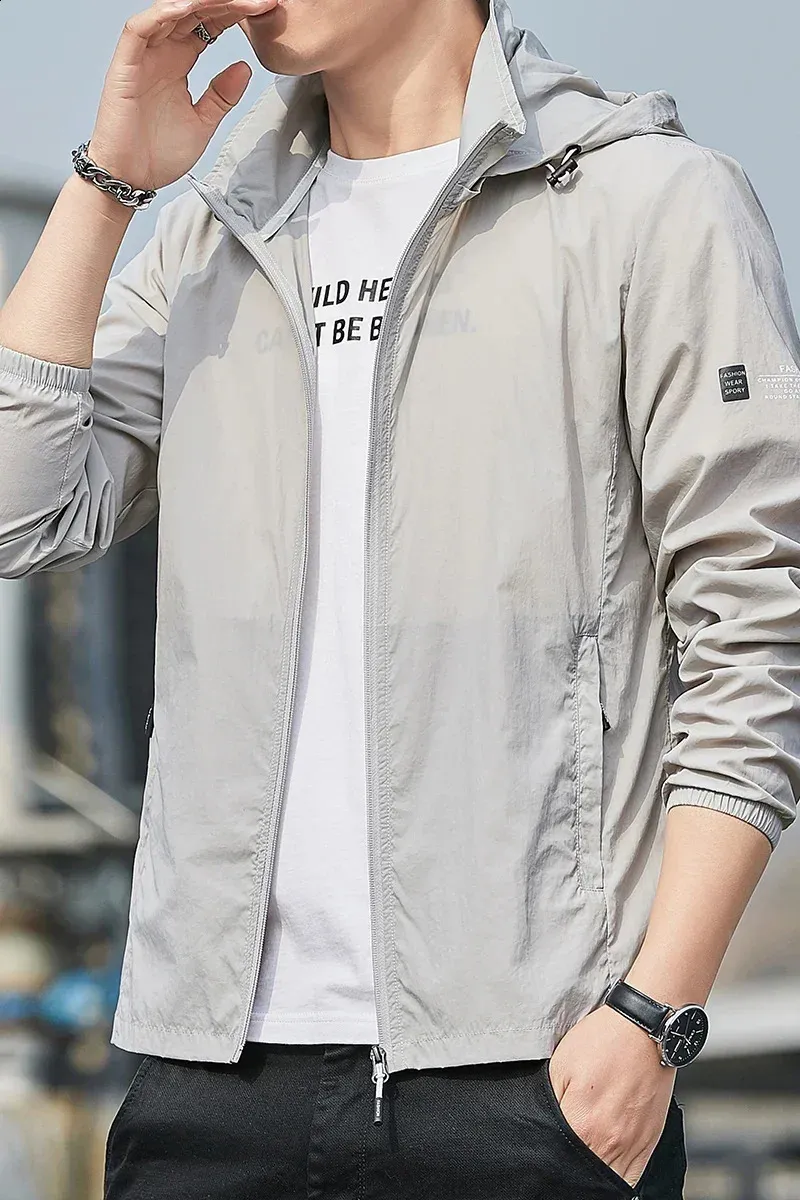 5XL Lightweight Sun Protection Jacket: Breathable Summer Coat for