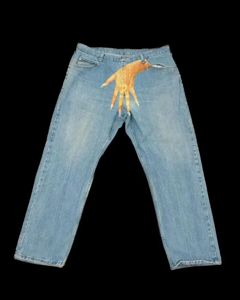 Heren Jeans Y2k Gothic Hip Hop Palm Print Baggy Haruku Mode Heren Dames Streetwear Hoge Taille Denim Broek Vintage_voghion.com