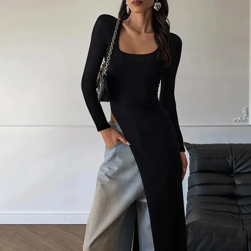high slit t shirt dress Hadley Tie Dye High Slit Tshirt Maxi Dress - Burgundy