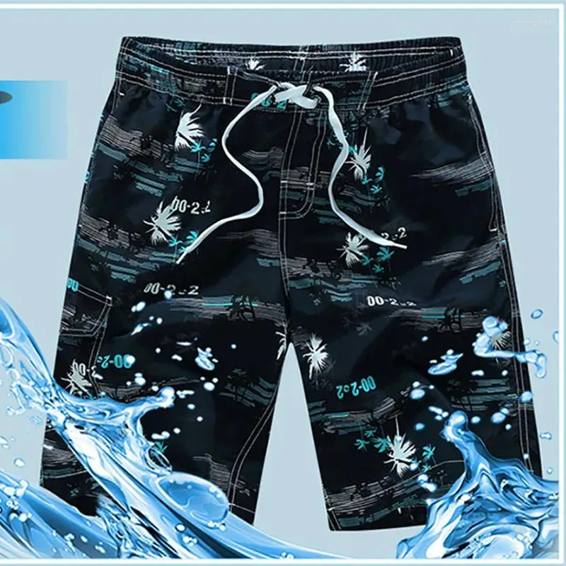 Mens Swim Trunks Inch Men's Big Tall Quick-Dry Swim Trunks